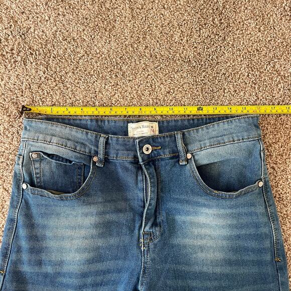 Smith & Mills Denim Men’s Jeans Size 34x32 Blue Wash Stretch Slim‑Fit Used - Picture 6 of 10